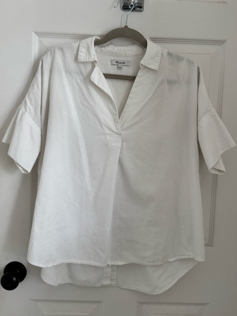Madewell Short-Sleeved Button-Back Shirt